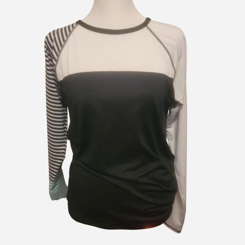 Roxy striped long sleeve top junior XL